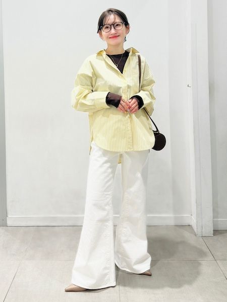 【GU】 ドルマンスリーブのストライプシャツが優秀