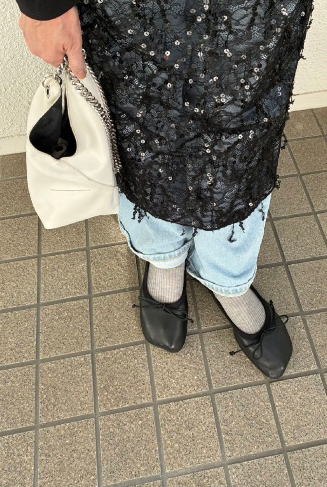 岩﨑さんの靴とバッグ