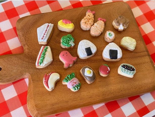 「お弁当クッキー(アイシングクッキー)」(1200円)