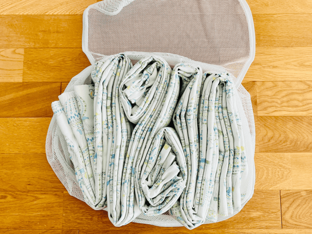 カーテンの洗濯