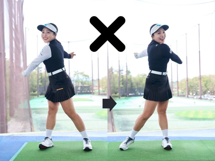 スイングの“形”意識できてる？少ない練習で上達する方法をレッスン