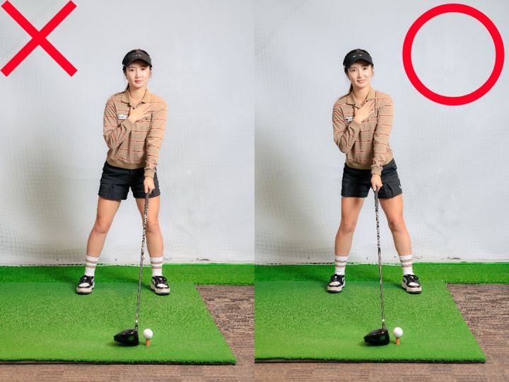 飛ばしたいときは「軸を右に傾ける」が正解！スライスが出ない打ち方を解説