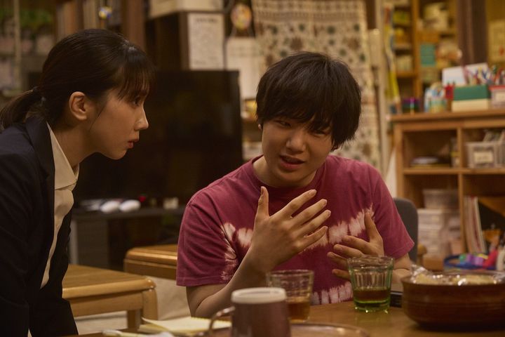 『タツキ先生は甘すぎる！』第1話より （C）日本テレビ width=