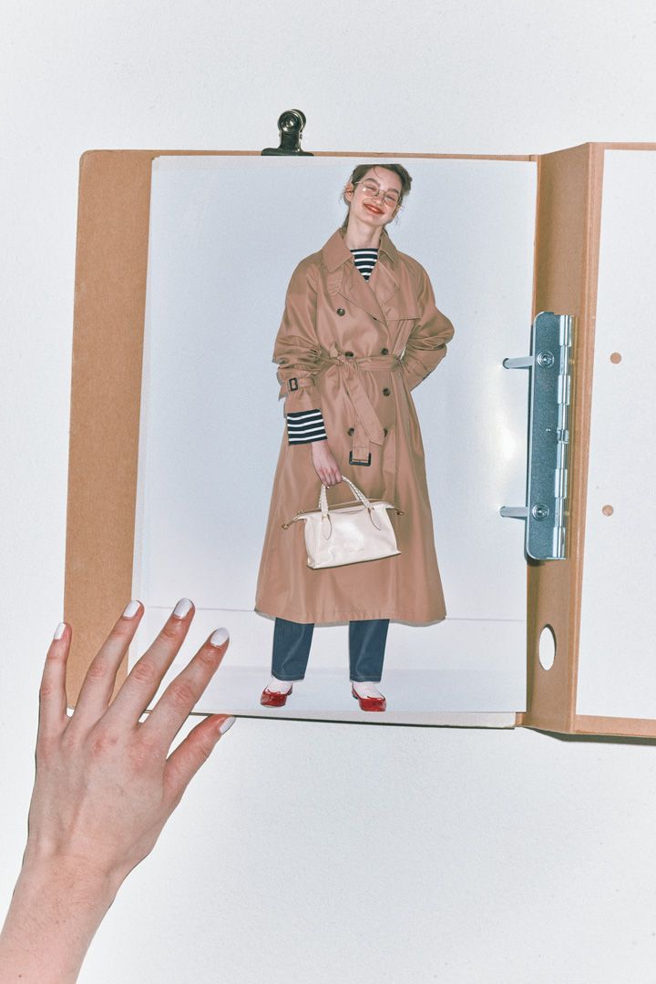 ウエストはキュッと絞って。トレンチコートを着こなすコツ【本日のFUDGE GIRL-4月12日】