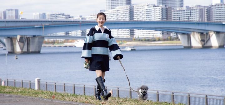 雑誌smart／田中みな実の連載「となりのみな実さん」episode 65 みな実さんの開運行動