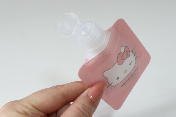 セリア 詰め替えパウチ 30mL 使用例