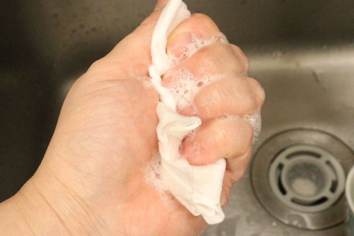 L’CREST（ルクレスト） 洗剤付き不織布キッチンダスター 50枚入り 泡立ち