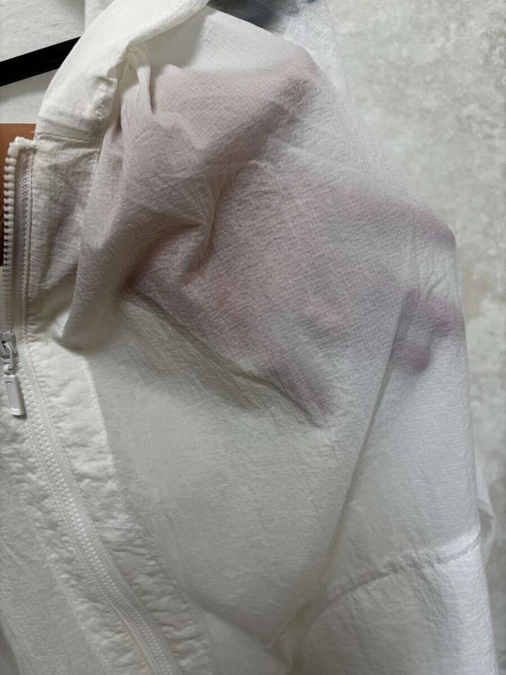 GU UVカットシアーパーカ シアー素材生地感アップ