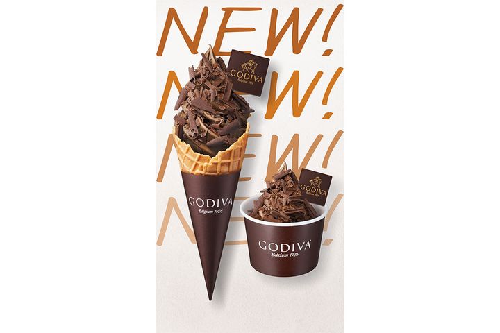 「ゴディバ」ソフトクリームがリニューアル