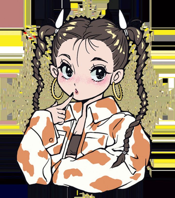 牡牛座の今月の運勢をイメージした、ぬくもりを感じるやさしい表情のイラスト