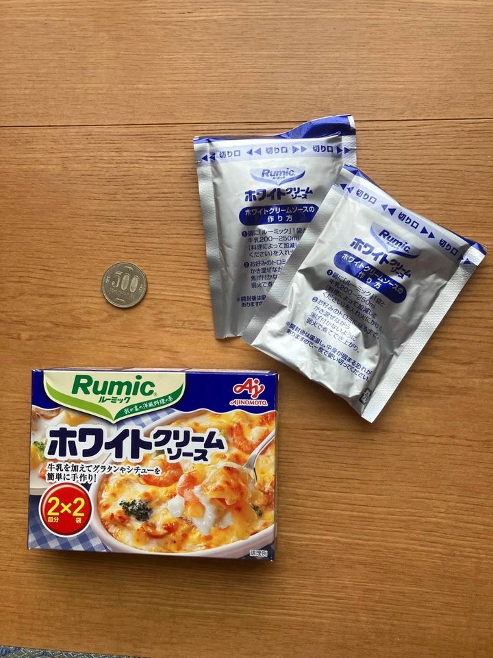 DAISO(ダイソー)：味の素 ルーミック ホワイトクリームソース用 48g