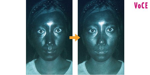 アリィー 少し薄れてムラになった