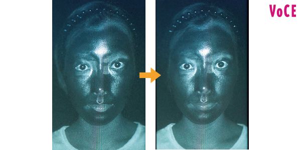 アルビオン 色が薄れず、ほぼ変化なし