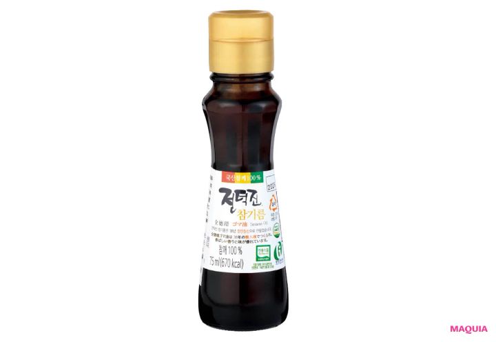 石井美保さんおすすめのインナーケアアイテム ジョンドクジン ごま油