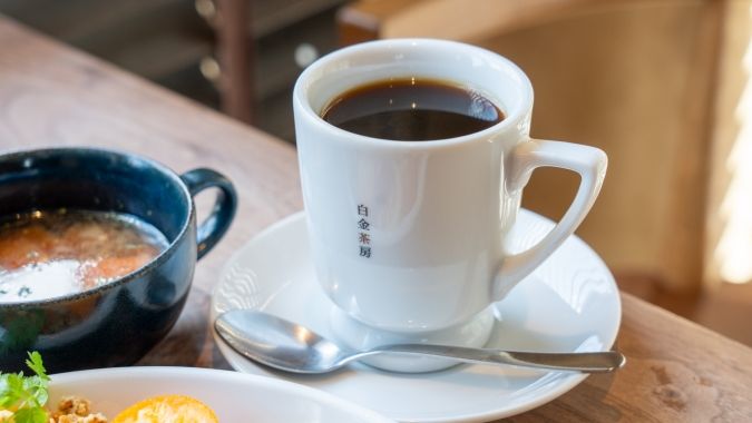 白金茶房 コーヒー