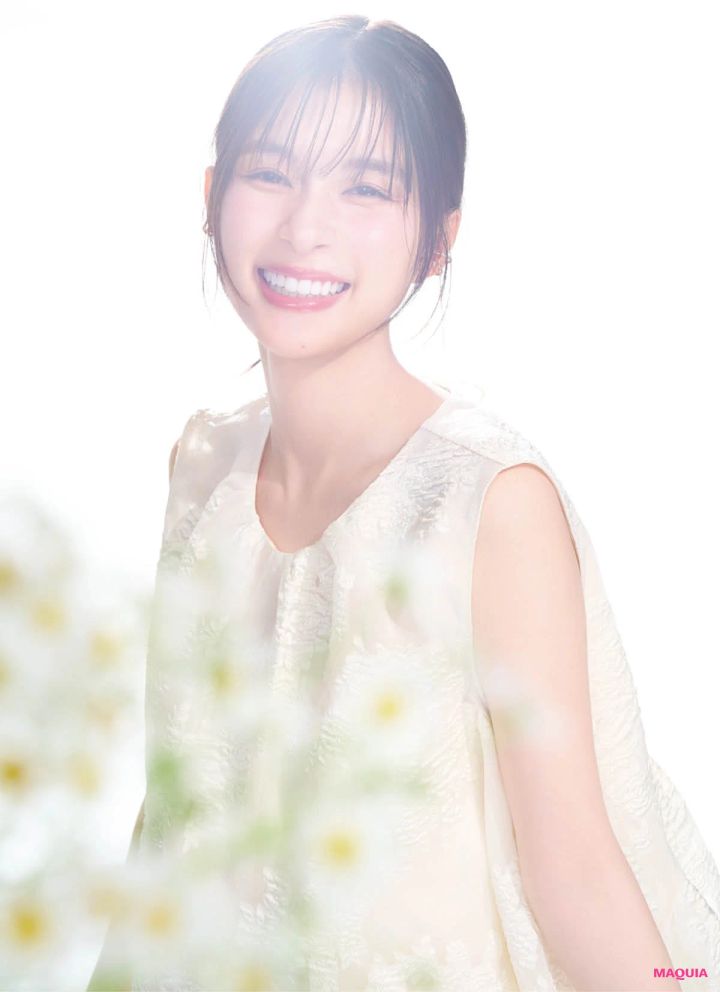 マキア MAQUIA 芳根京子さんインタビュー 幸せだなーと感じる瞬間を大切にしています。