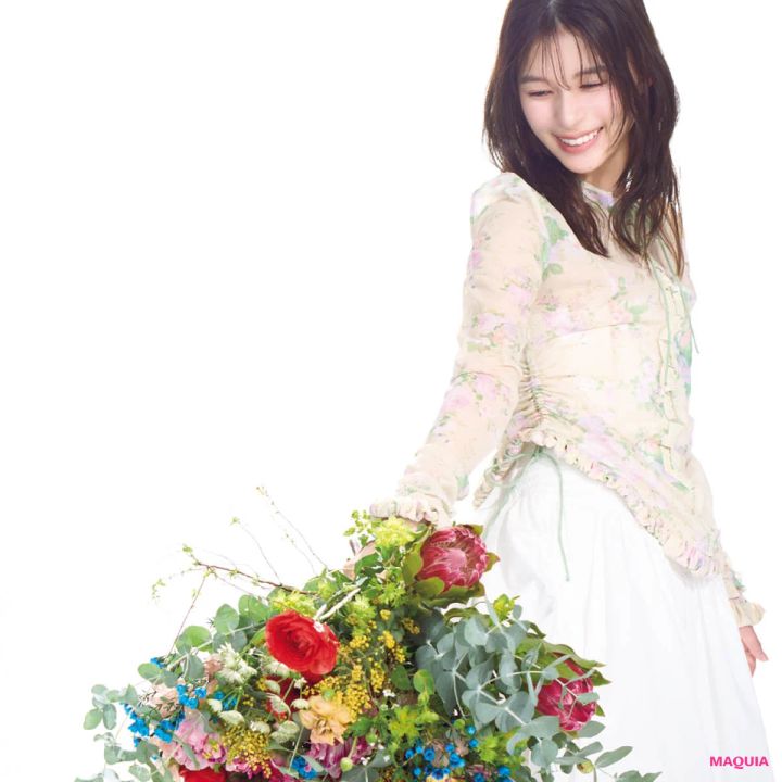 マキア MAQUIA 芳根京子さんインタビュー 落ち込むような出来事も学びの時間と母が教えてくれた