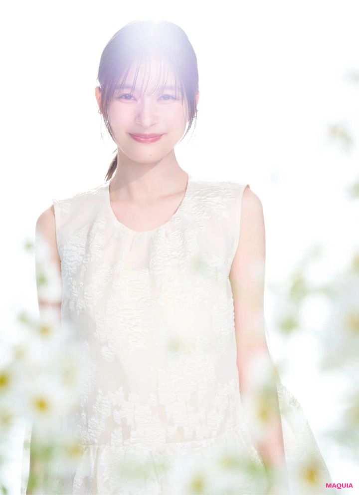 マキア MAQUIA 芳根京子さんインタビュー 芳根京子「幸せのコトバを紡ぐ人」