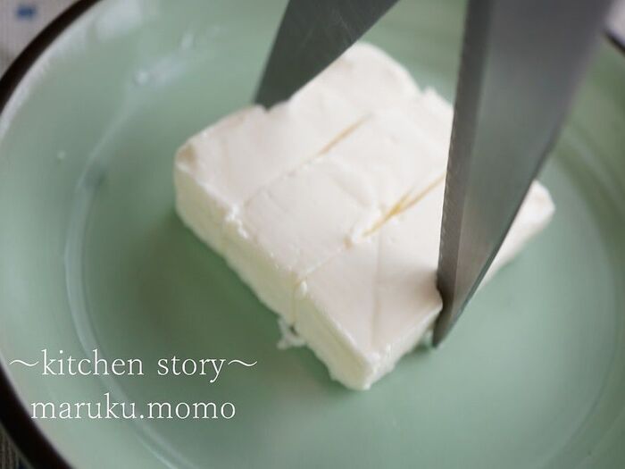 1．ハサミは垂直に入れる！