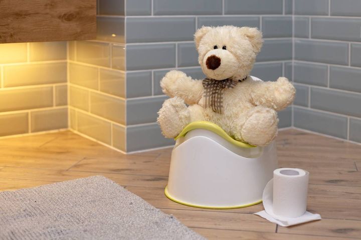 トイレ 家庭運 下がる ぬいぐるみ