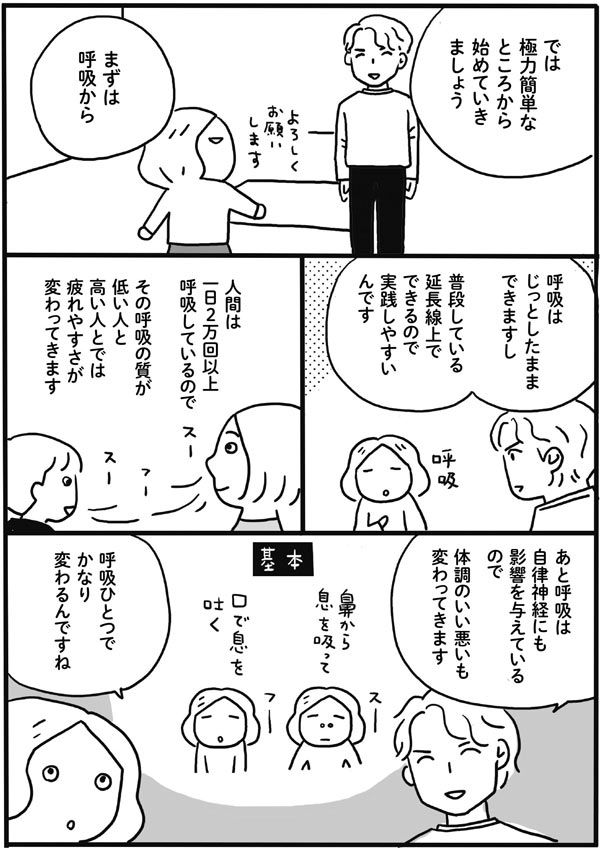 疲れにくい体の第一歩は姿勢を整えること