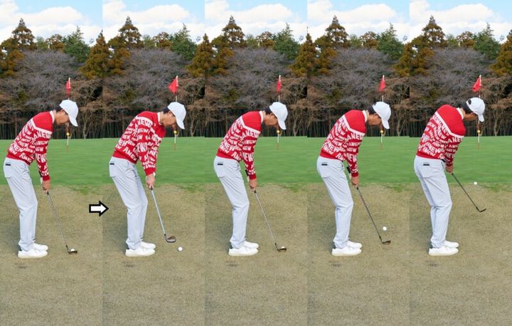 ミスなく転がすコツは？ハンドアップ＆フェースを閉じるが正解！