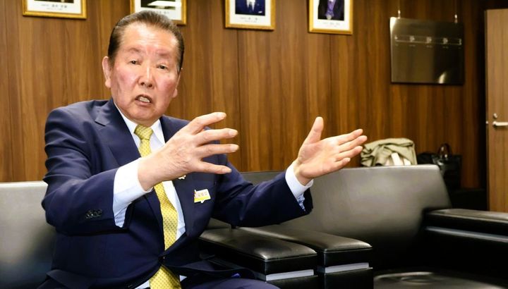 「今、人口の11.5％が移住者です」と言う佐々木市長