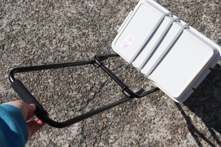 ダイソー 折り畳みキャリー 荷物