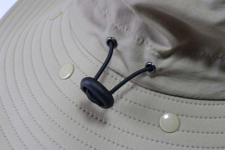 ネックカバーハット サイズ調整