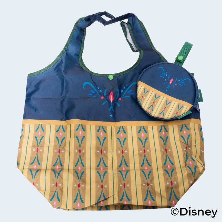 KBS42P ポーチ付ショッピングエコバッグ（アナ/ドレス）