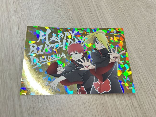 デイダラオリジナルホログラムステッカー