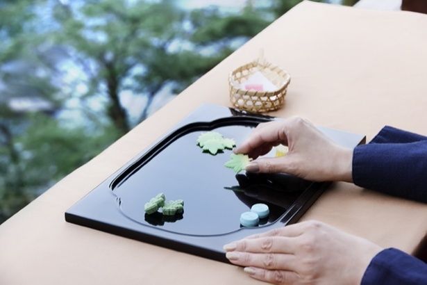 自分だけの盆景菓子