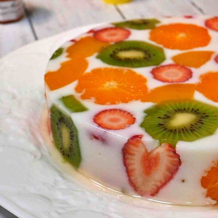 フルーツミルク寒天手順08