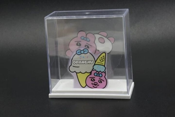 ダイソー コースターディスプレイケース 使用例