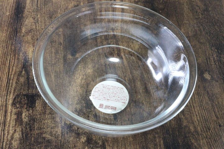 無印良品の耐熱ガラスボール M