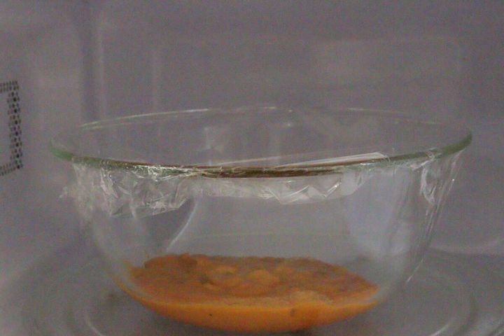 無印良品の耐熱ガラスボールは電子レンジとオーブンに対応している