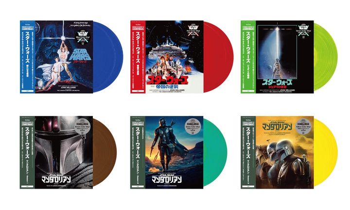 音楽：日本盤レコード『マンダロリアン』シリーズ＆『スター・ウォーズ』旧三部作 オリジナル・サウンドトラック