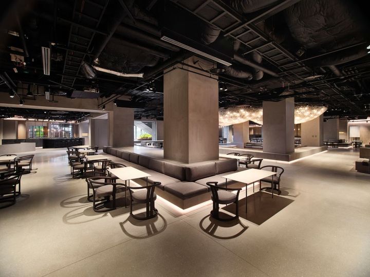 「OGAWA COFFEE LABORATORYのイートインスペース」