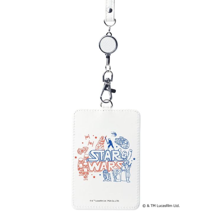 リールストラップ付 ICカードホルダー