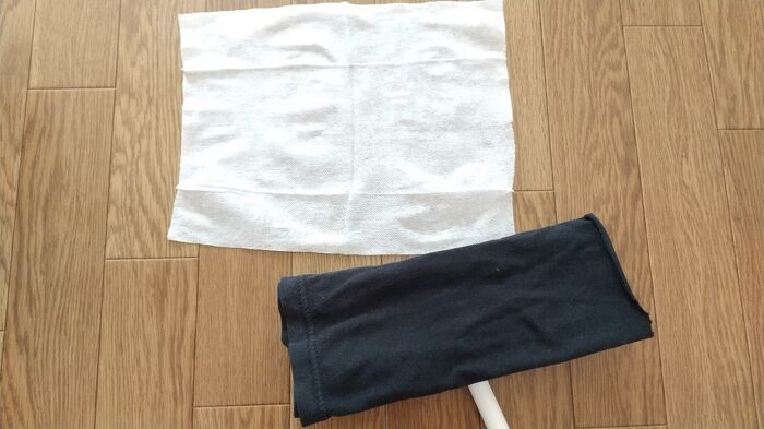 「プチプチ」緩衝材、捨てちゃう前に！まさかのフローリングワイパーを進化させてくれる優秀品に変身♪