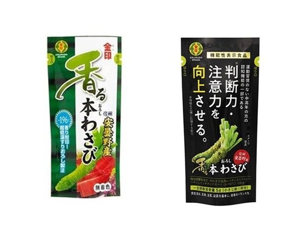 チューブを選ぶなら、金印「香るおろし本わさび」のような冷蔵・冷凍タイプがおすすめとのこと 【画像提供＝金印株式会社】