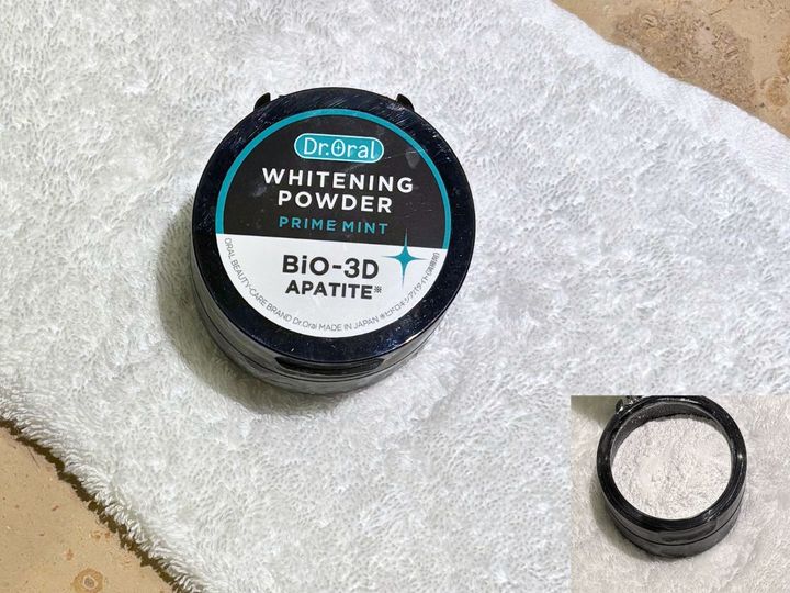 ブラックのパッケージでシックな印象の「3Dホワイトニングパウダー」