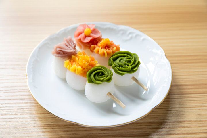 横浜元町でキュートな和菓子に心弾むひととき♪フラワーおはぎ専門店「Oh!huggy!! 横濱元町店」