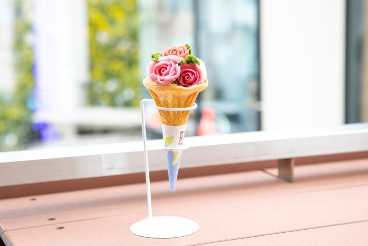 横浜元町でキュートな和菓子に心弾むひととき♪フラワーおはぎ専門店「Oh!huggy!! 横濱元町店」