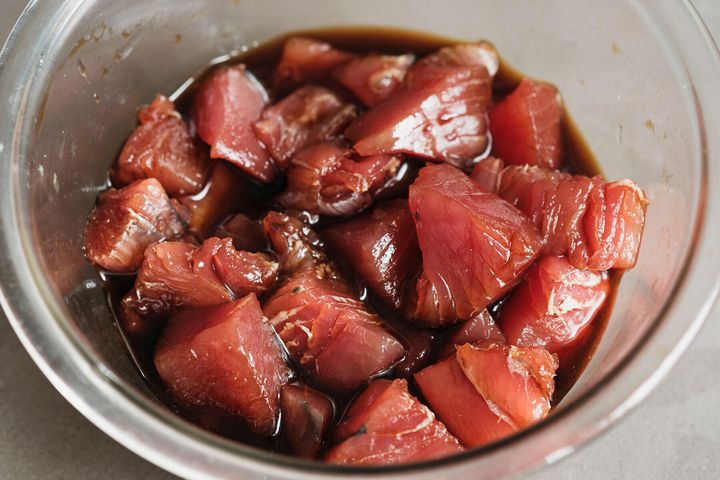 鰹漬けをつくる