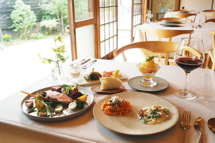 小田原の古民家で楽しむ贅沢ランチ