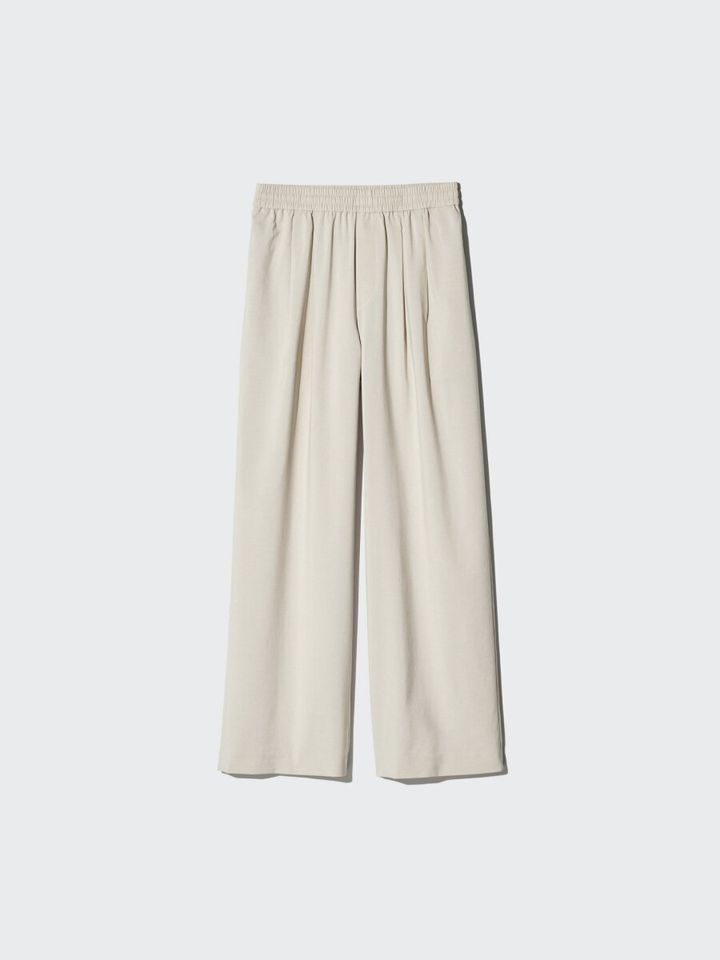 2026春ユニクロ大人女性おすすめイージータックパンツ