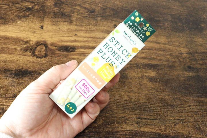 スティックハニープラス トーストに合う蜂蜜