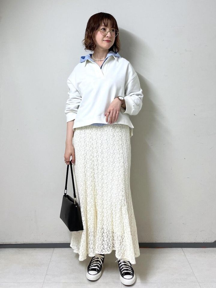 スウェットとスカートのコーデ4