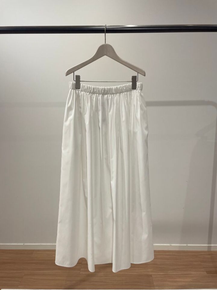 ギャザーボリュームスカート（00 WHITE）